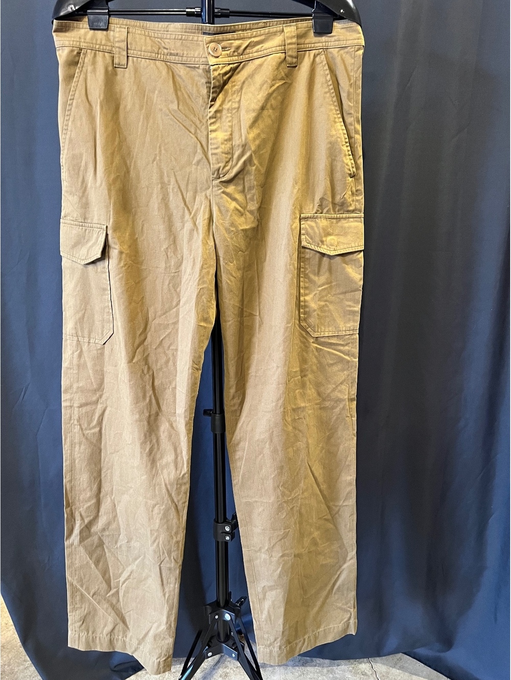A.P.C. Paris Men’s Cargo Pants XXL Khaki Green Organic Cotton NWT $335